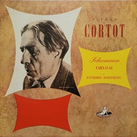 Discos Angel : Cortot - Schumann Carnaval, Symphonic Etudes